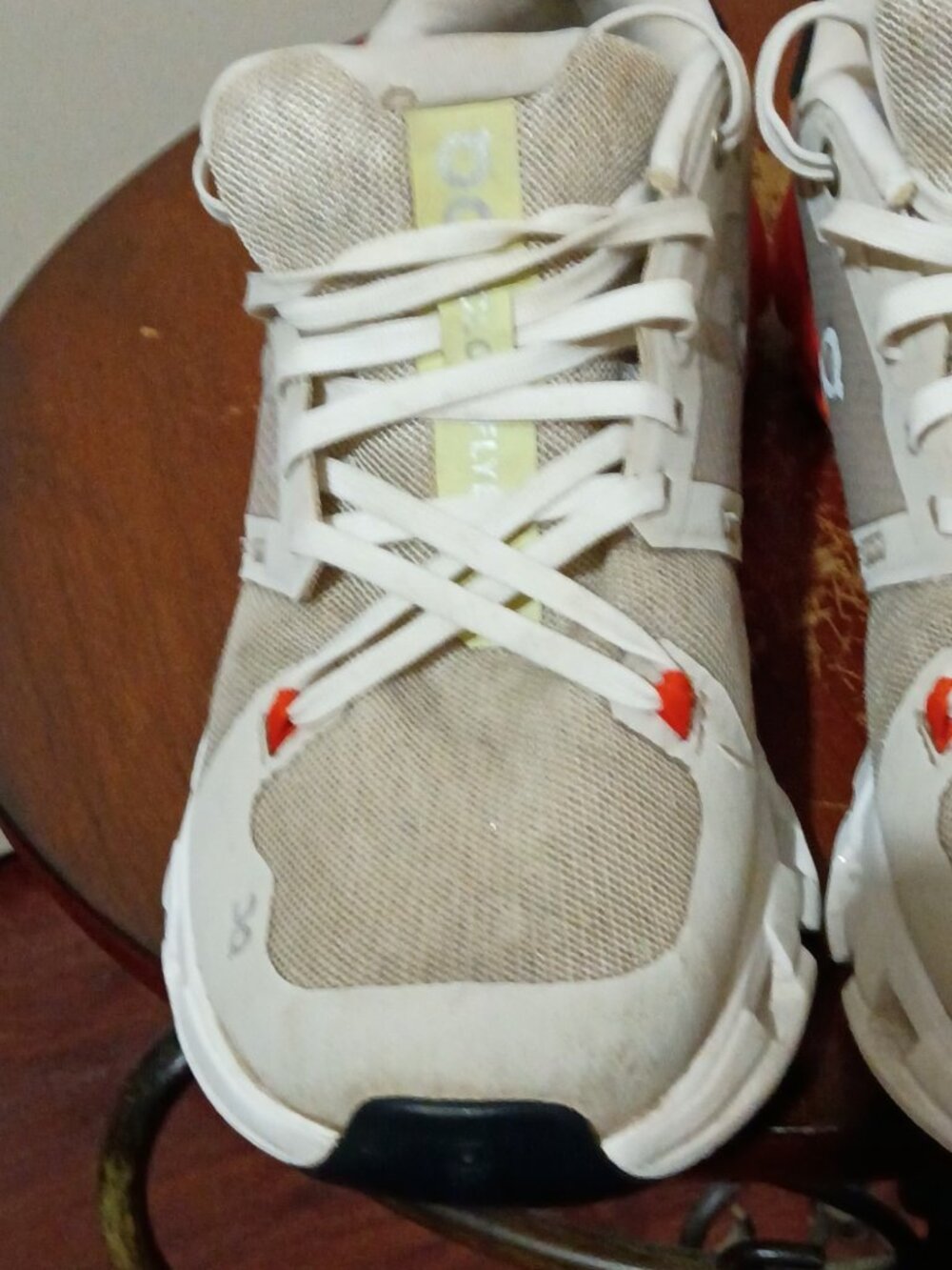 On Running Women's Cloudflyer 4 Sand Flame Sneakers 71.98093 Size 7.5 - Picture 6 of 13